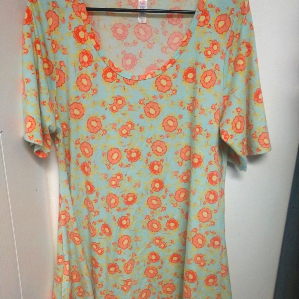 XL Floral Lularoe Perfect Tee